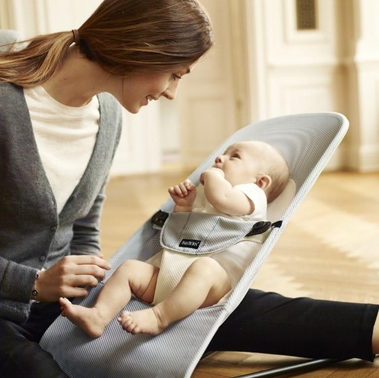 BabyBjorn: leżaczek Balance Soft Mesh - Noski Noski