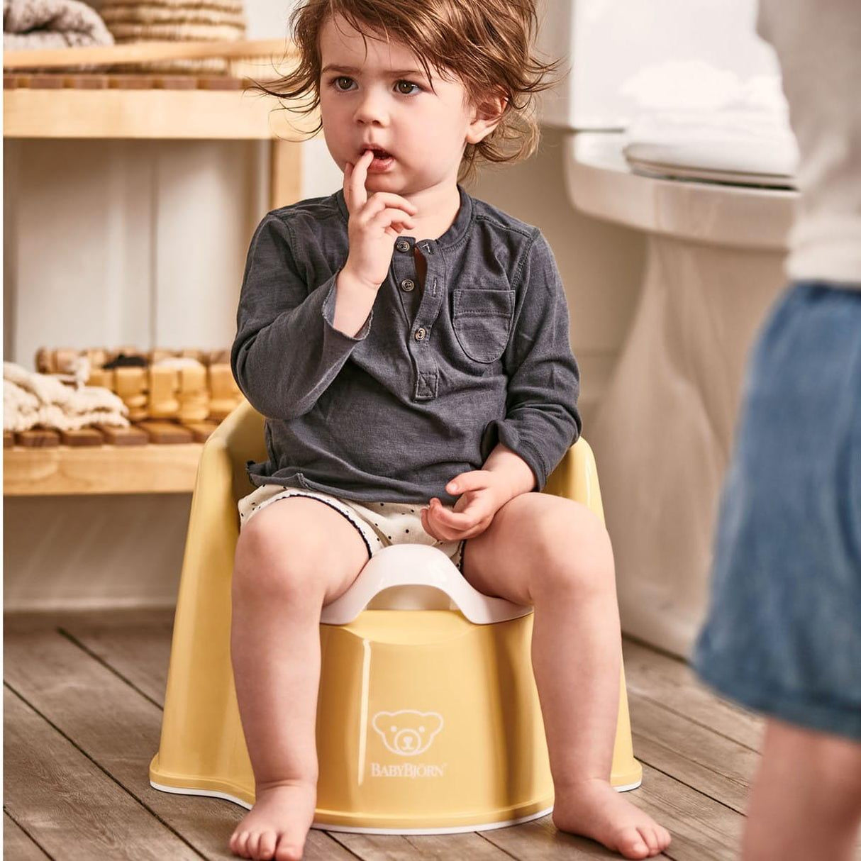 BabyBjorn: nocnik z oparciem Potty Chair - Noski Noski