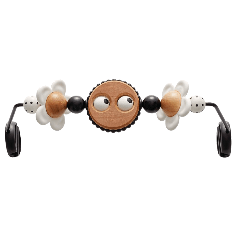 BabyBjorn: zabawka do leżaczka Googly Eyes Black & White - Noski Noski