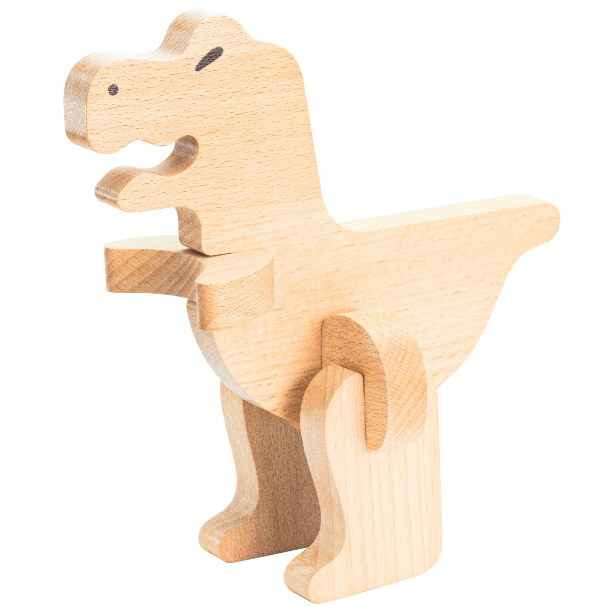 Bajo: drewniana układanka dinozaur Paleo-Animals T-Rex - Noski Noski