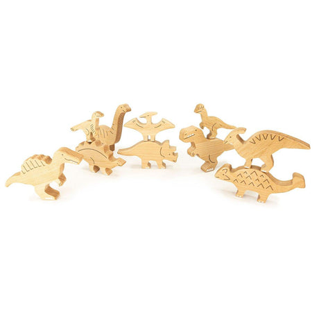 Bajo: drewniane figurki dinozaury Bajosaurus - Noski Noski
