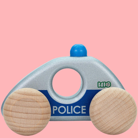 Bajo: drewniany radiowóz Policja - Noski Noski