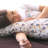 Beaba: ergonomiczna poduszka ciążowa Big Flopsy Howell White - Noski Noski
