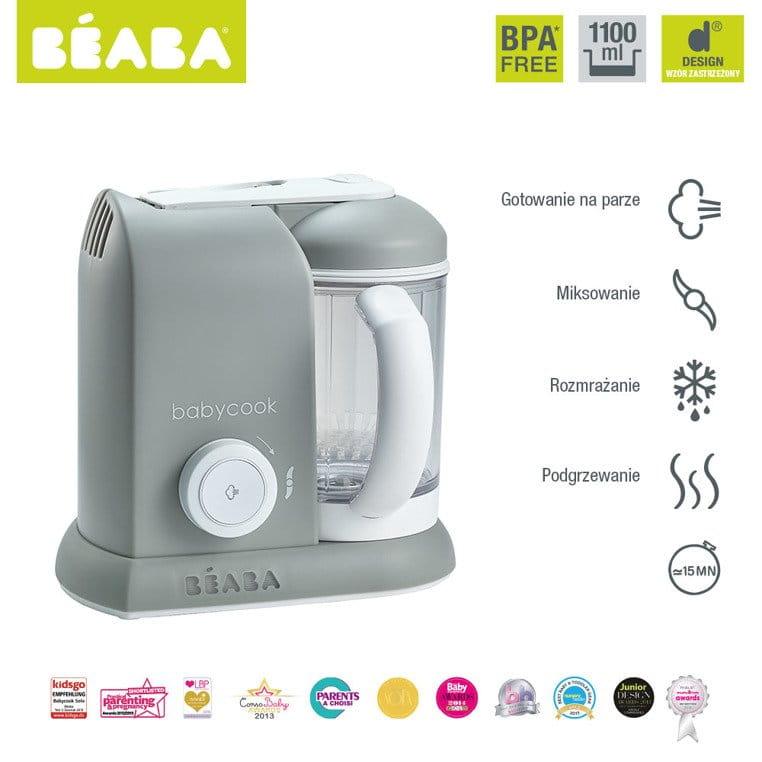 Beaba: wielofunkcyjne urządzenie do gotowania Babycook Grey - Noski Noski