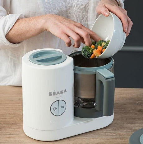 Beaba: wielofunkcyjne urządzenie do gotowania Babycook Neo Grey/ White - Noski Noski