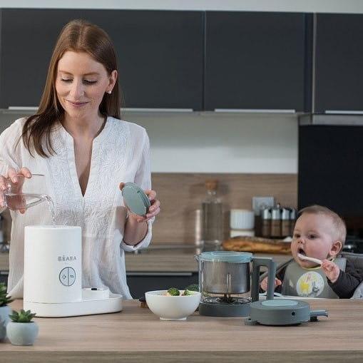 Beaba: wielofunkcyjne urządzenie do gotowania Babycook Neo Grey/ White - Noski Noski