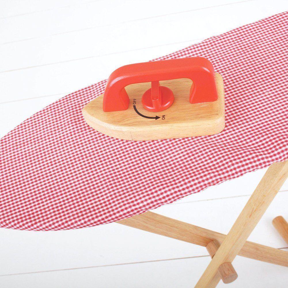 Bigjigs Toys: drewniana deska do prasowania i żelazko Iron & Board - Noski Noski
