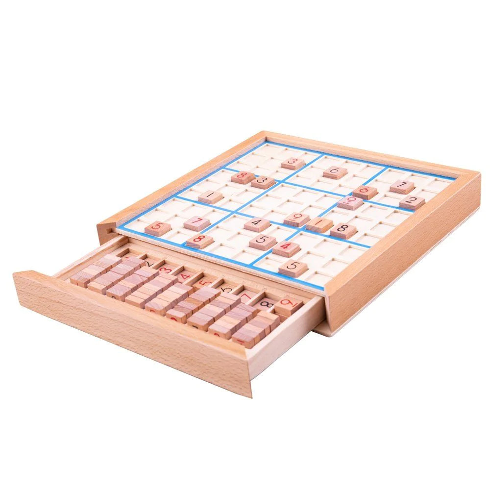 Bigjigs Toys: drewniana gra Sudoku - Noski Noski