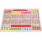Bigjigs Toys: drewniane koraliki do nawlekania Literki - Noski Noski