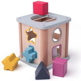 Bigjigs Toys: drewniany sorter kształtów Shape Sorter - Noski Noski