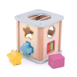 Bigjigs Toys: drewniany sorter kształtów Shape Sorter - Noski Noski