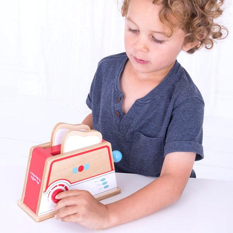 Bigjigs Toys: drewniany Toster - Noski Noski