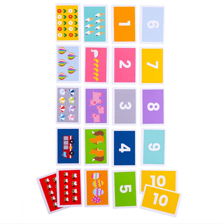 Karty Snap Bigjigs Toys, gra karciana rozwijająca spostrzegawczość i refleks, idealna dla całej rodziny.