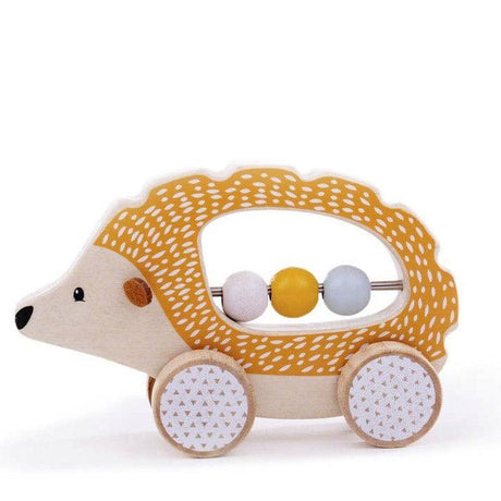 Bigjigs Toys: jeżyk na kółkach Push Along Hedgehog - Noski Noski