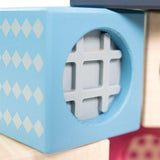 Bigjigs Toys: klocki sensoryczne Wooden Sensory Blocks - Noski Noski