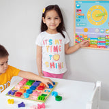 Bigjigs Toys: magnetyczna tablica edukacyjna Magnetic Weather Board - Noski Noski