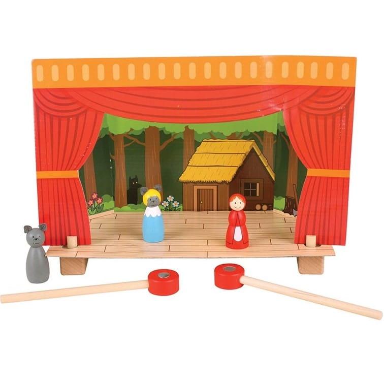 Bigjigs Toys: magnetyczny Teatrzyk - Noski Noski