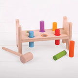 Bigjigs Toys: pierwsza przebijanka First Hammer Bench - Noski Noski