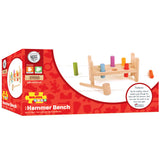 Bigjigs Toys: pierwsza przebijanka First Hammer Bench - Noski Noski
