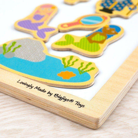 Bigjigs Toys: tablica magnetyczna Magnetic Board - Noski Noski