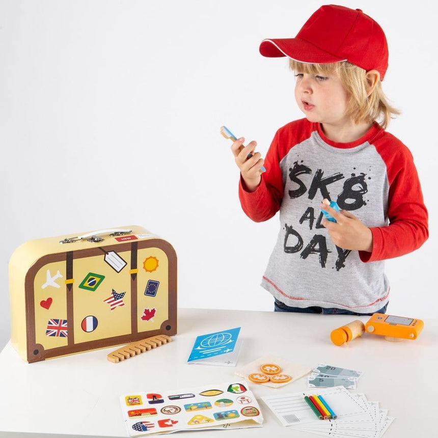 Bigjigs: zestaw małego podróżnika Holiday Kit - Noski Noski