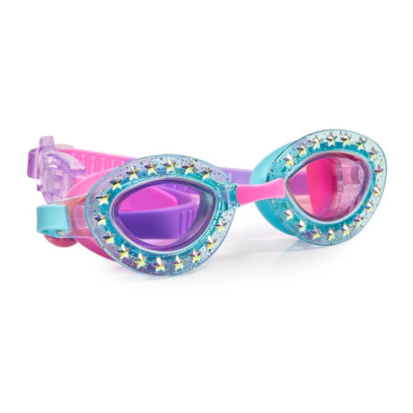 Bling2o: okulary do pływania błękitno-różowe Narodziny Gwiazdy - Noski Noski