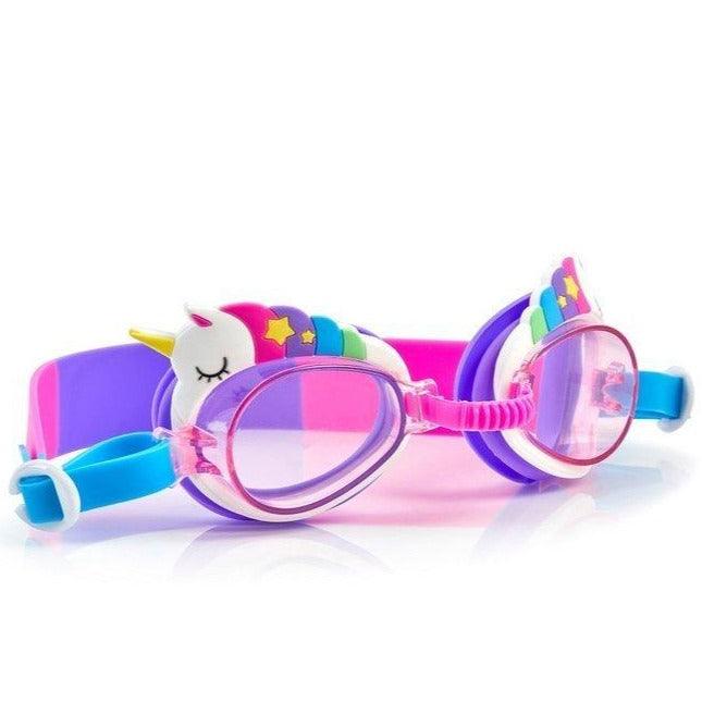 Bling2o: okulary do pływania jednorożec Miniunicorn Aqua2ude - Noski Noski