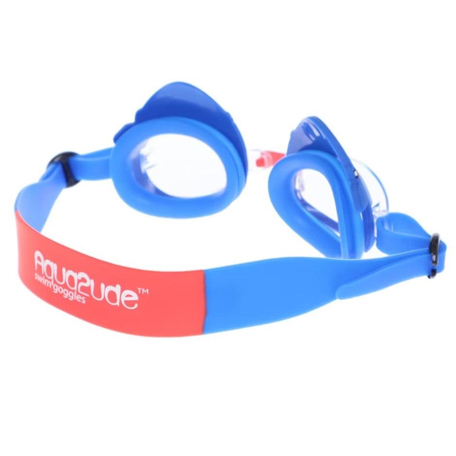 Bling2o: okulary do pływania niebieskie Rekin Aqua2ude - Noski Noski