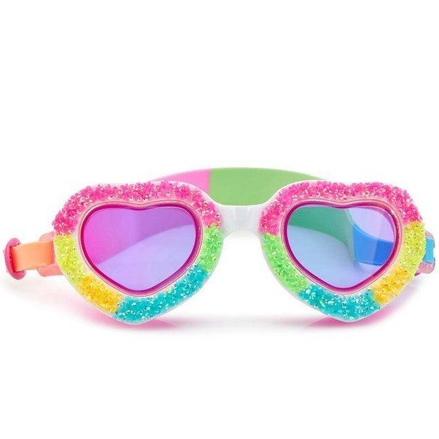 Bling2o: okulary do pływania serduszka Pop Rocks Banana Split - Noski Noski