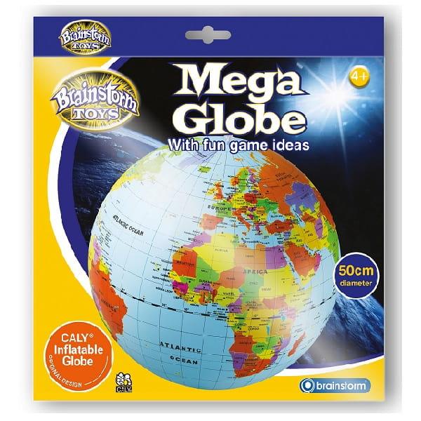 Brainstorm Toys: dmuchana piłka globus Mega Globe - Noski Noski