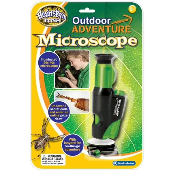 Brainstorm Toys: kieszonkowy mikroskop Outdoor Adventure Microscope - Noski Noski