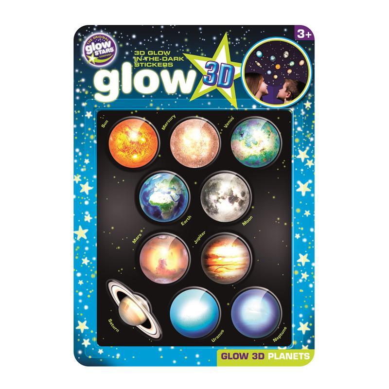 Brainstorm Toys: naklejki fluorescencyjne Glow In The Dark Planets - Noski Noski