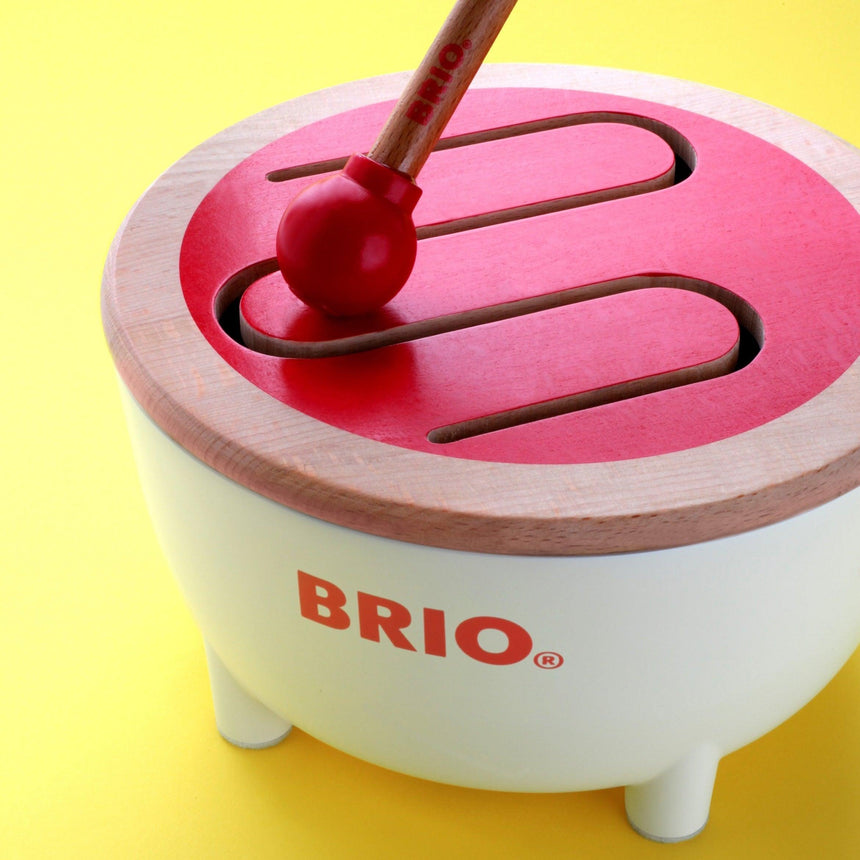 BRIO: drewniany bębenek Musical Drum - Noski Noski