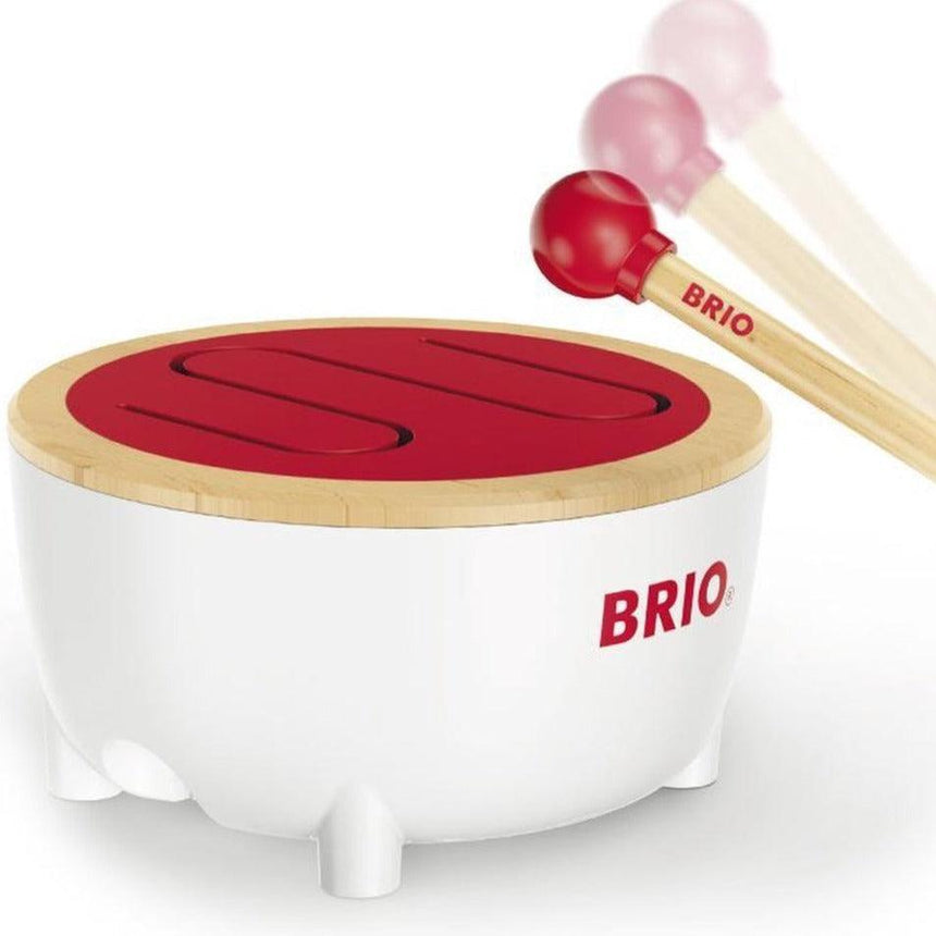 BRIO: drewniany bębenek Musical Drum - Noski Noski