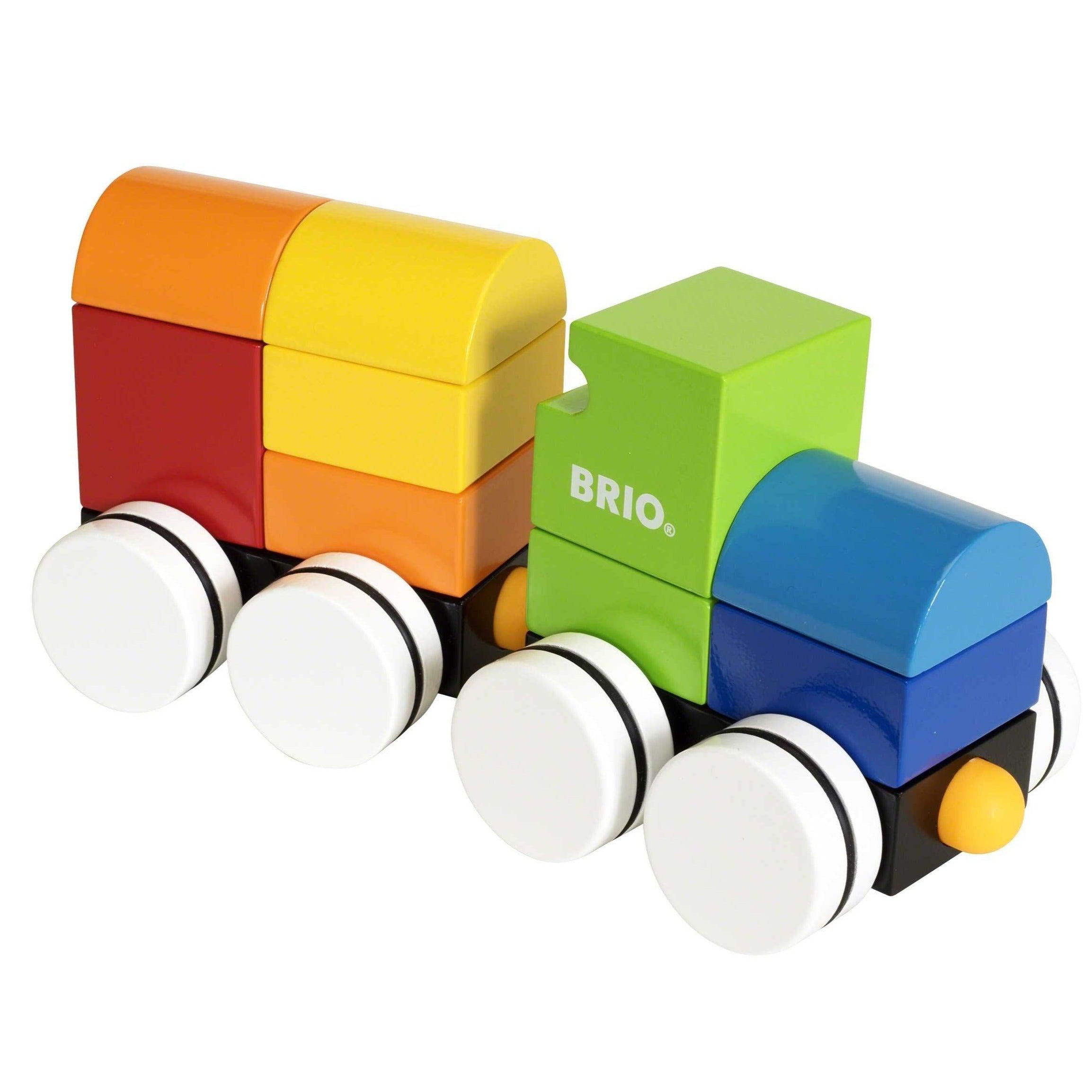 BRIO: drewniany pociąg z magnesami Magnetic Train - Noski Noski