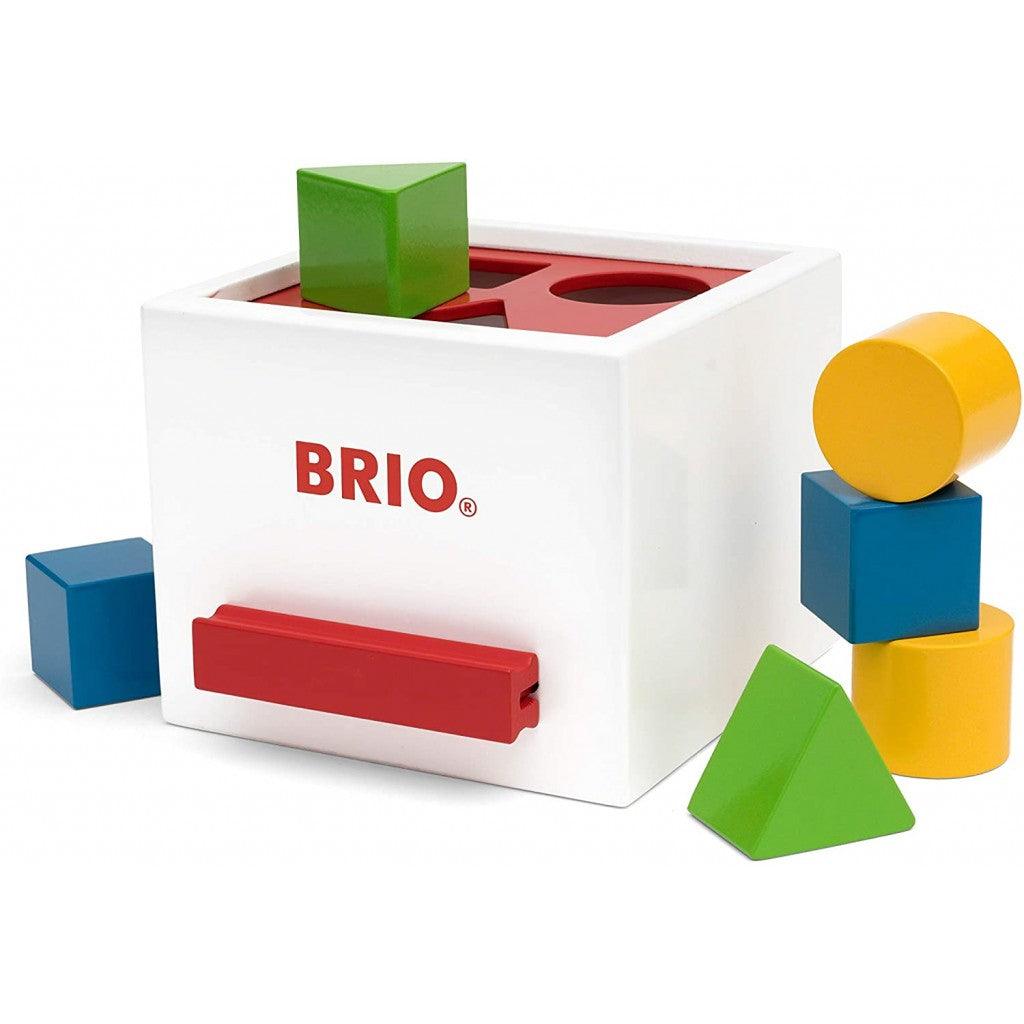 BRIO: drewniany sorter kształtów Sorting Box - Noski Noski