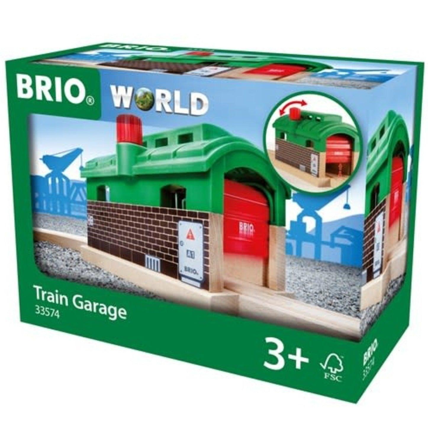 BRIO: garaż dla lokomotywy Parowozownia World - Noski Noski
