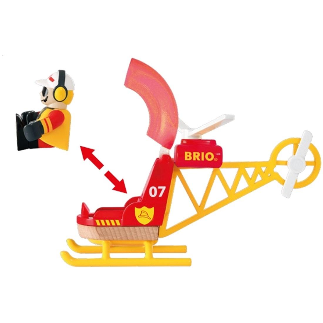 BRIO: helikopter straży pożarnej World - Noski Noski