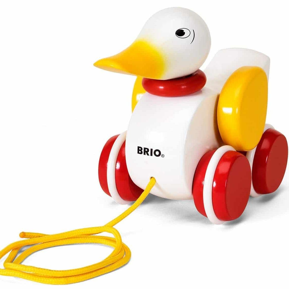 BRIO: kaczka do ciągnięcia Pull Along Duck - Noski Noski