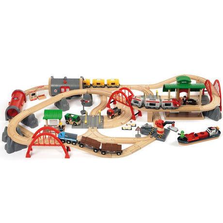 BRIO: kolejka Deluxe Railway Set World - Noski Noski