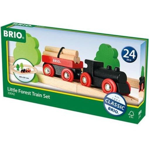 Brio: kolejka drewniana Little Forest Train Set Classic - Noski Noski