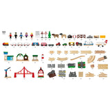 BRIO: kolejka drewniana Railway World Deluxe Set - Noski Noski