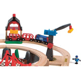 BRIO: kolejka drewniana Railway World Deluxe Set - Noski Noski