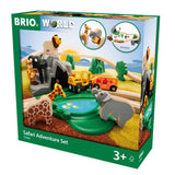 BRIO: kolejka drewniana Safari World - Noski Noski