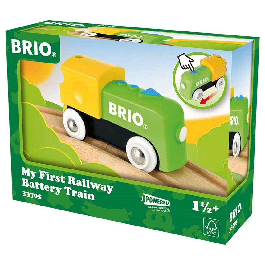 BRIO: lokomotywa na baterie My First Railway - Noski Noski