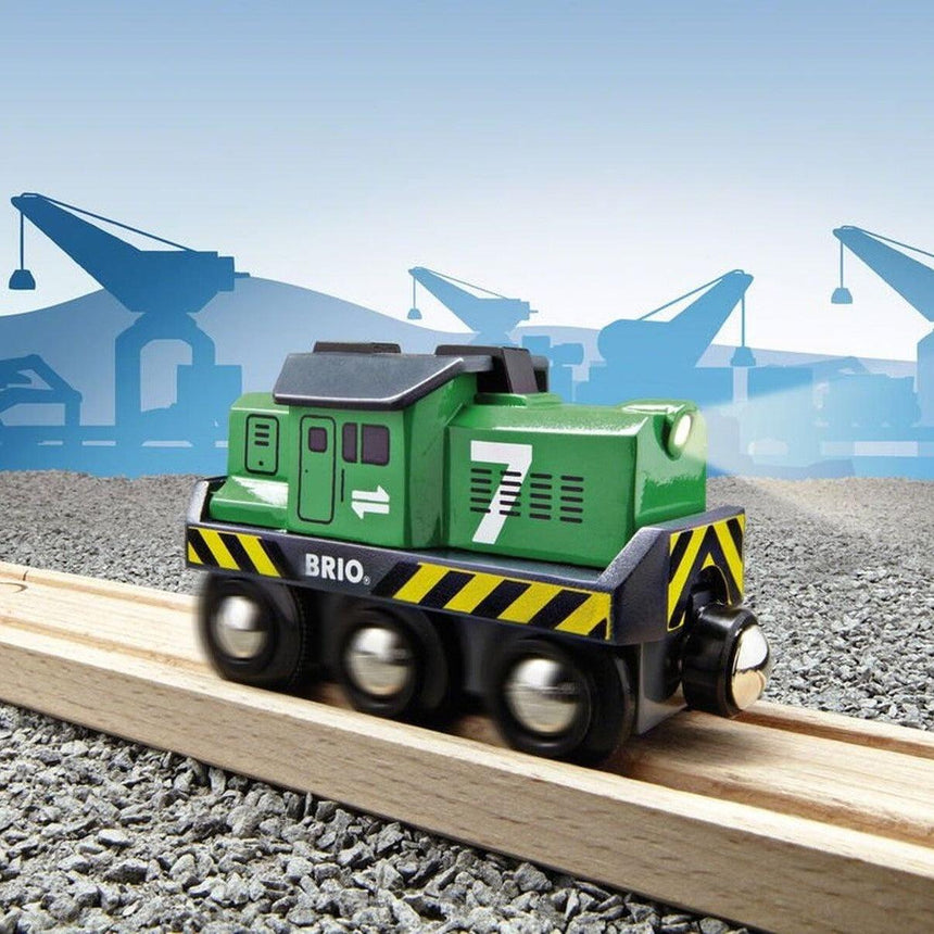 BRIO: lokomotywa towarowa World - Noski Noski