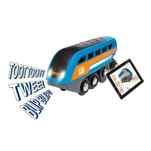 BRIO: lokomotywa z rekorderem Record & Play Engine World - Noski Noski