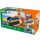 BRIO: lokomotywa z rekorderem Record & Play Engine World - Noski Noski