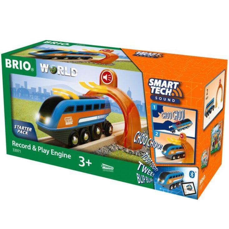 BRIO: lokomotywa z rekorderem Record & Play Engine World - Noski Noski