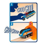 BRIO: lokomotywa z rekorderem Record & Play Engine World - Noski Noski